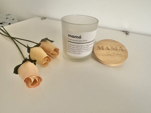 Vela especial Mamá - Imagen 4