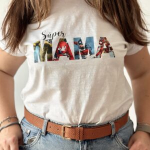Camiseta Super Mamá o Papá