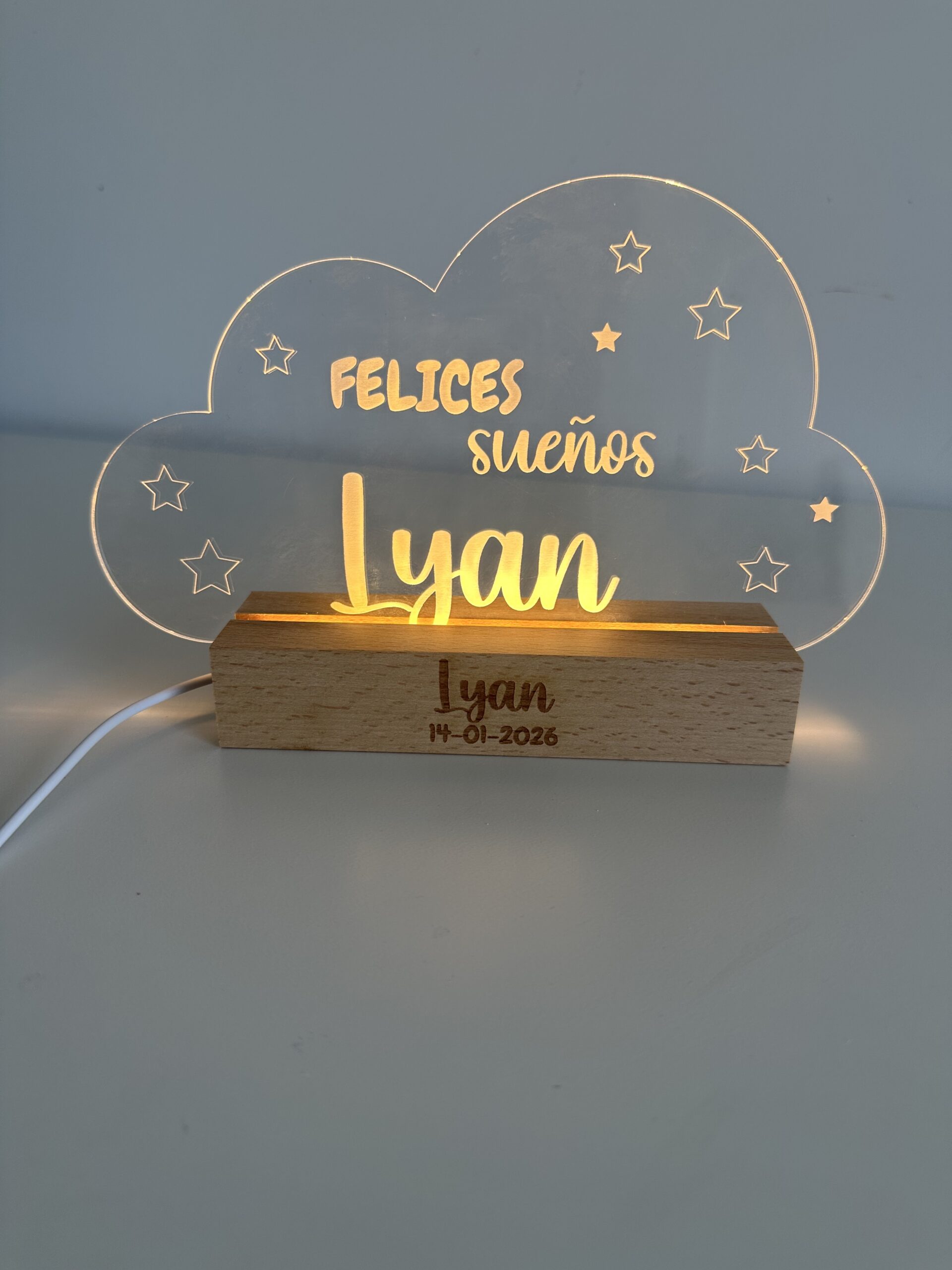 Lampara de Noche NUBE